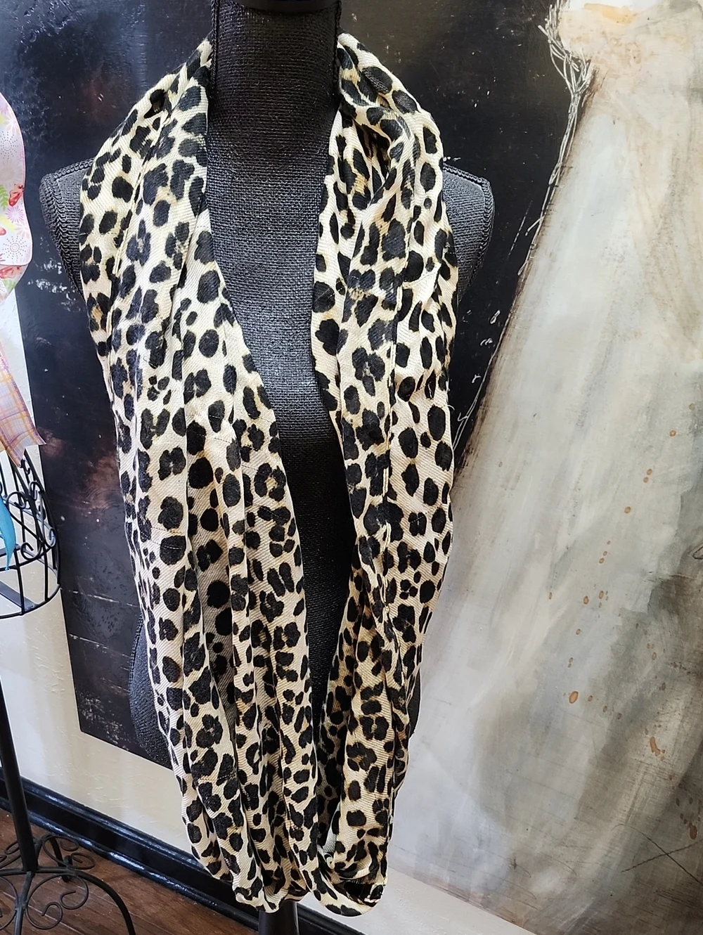 The Limited Leopard Print Infinity Scarf